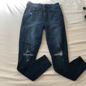 Dark wash jeans